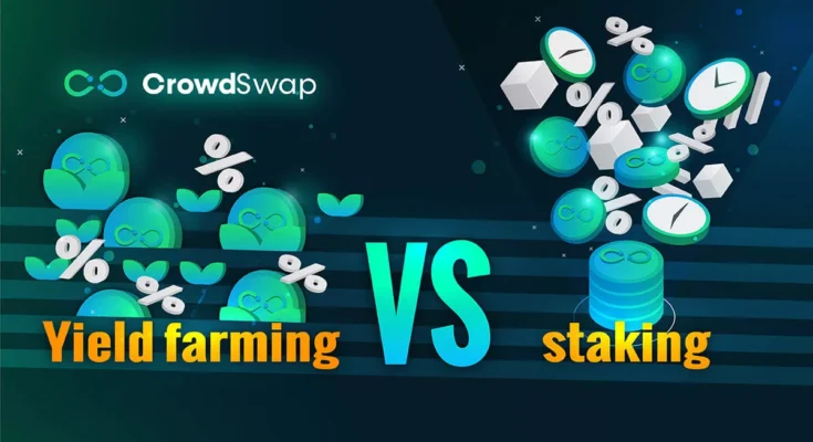 Crypto Staking vs Yield Farming 2025